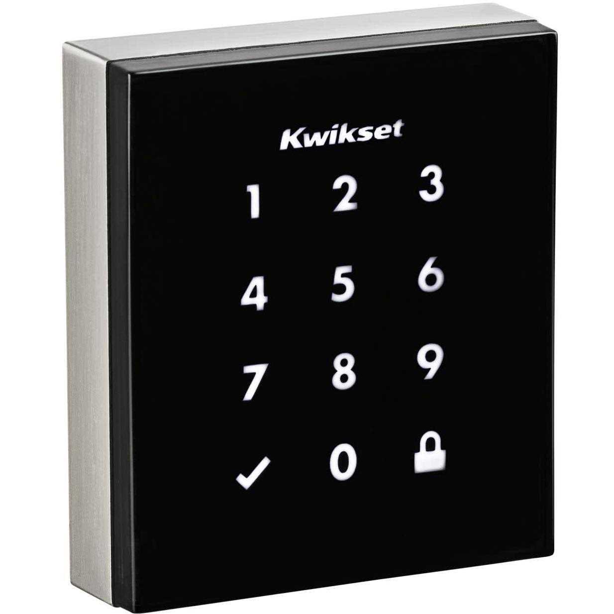 Kwikset Obsidian Electronic Deadbolt 953OBN - Inhomebuy
