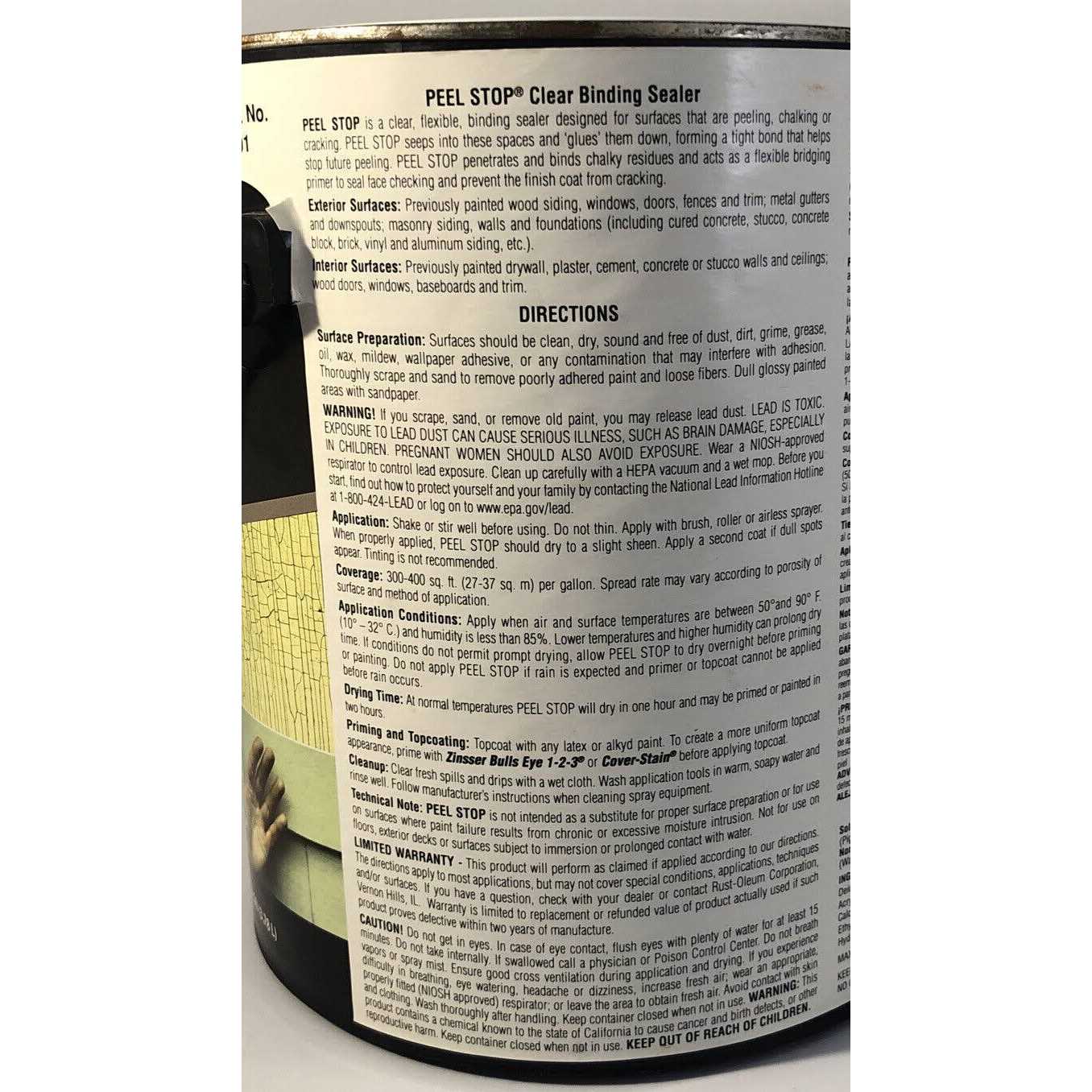 Zinsser 5 gal Waterbourne Dryfall Coating - Inhomebuy