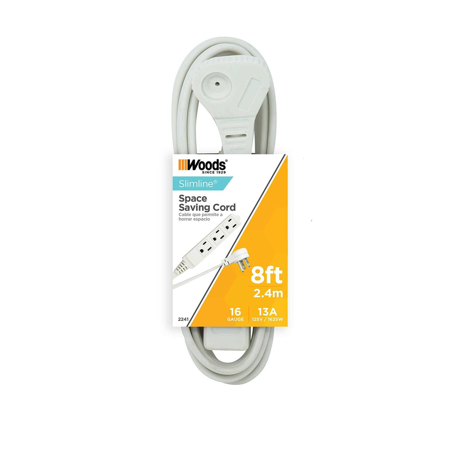 Woods Slimline 16/2 Extension Cord 2235 - Inhomebuy