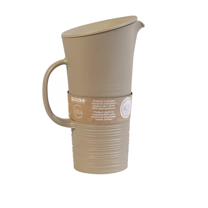 Pitcher With Lid 'Tierra' Clay - Inhomebuy