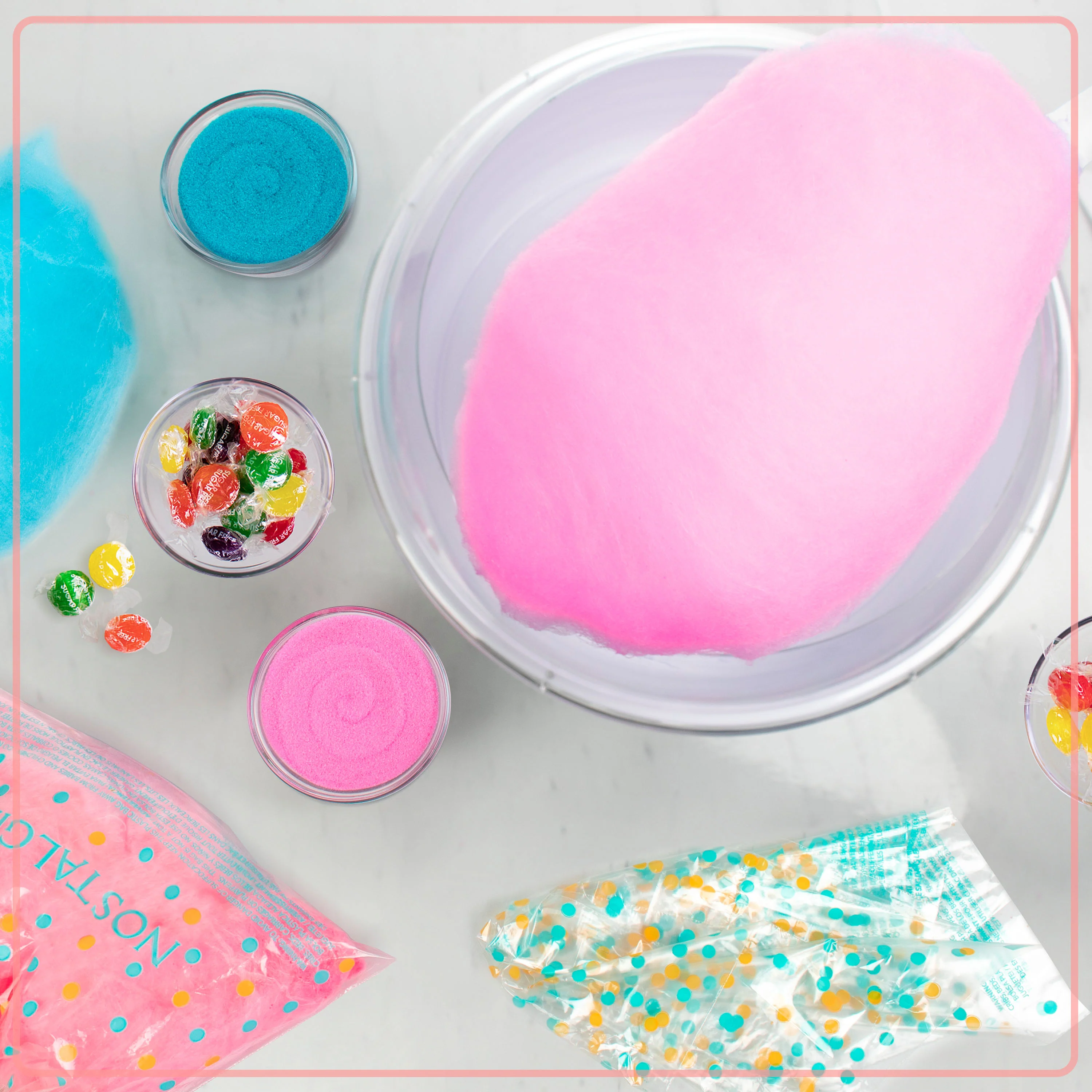 Retro Hard Candy Cotton Candy Maker - Inhomebuy
