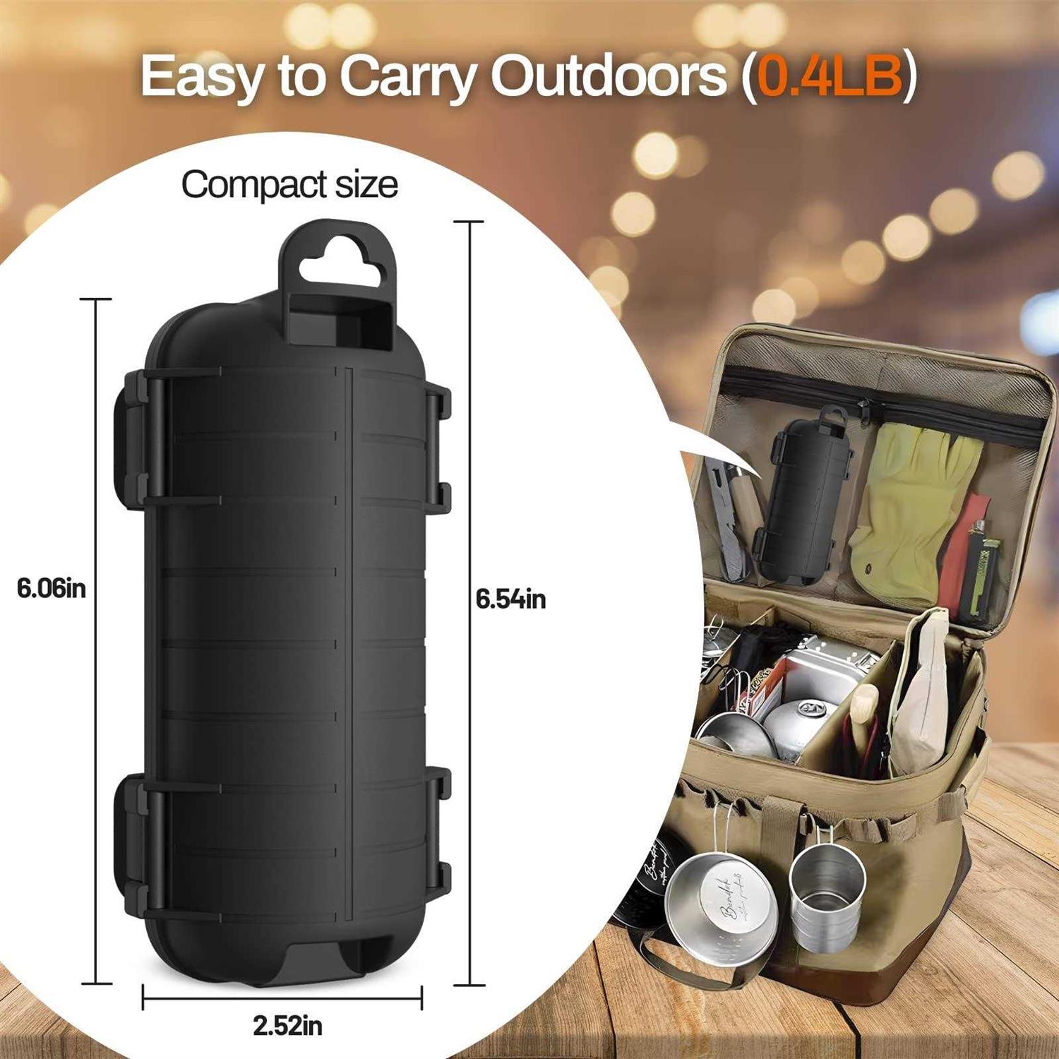 Extension Cord Cover Outdoor Cord Connector Protector IP54 Waterproof with 4 Detachable Latches - Inhomebuy