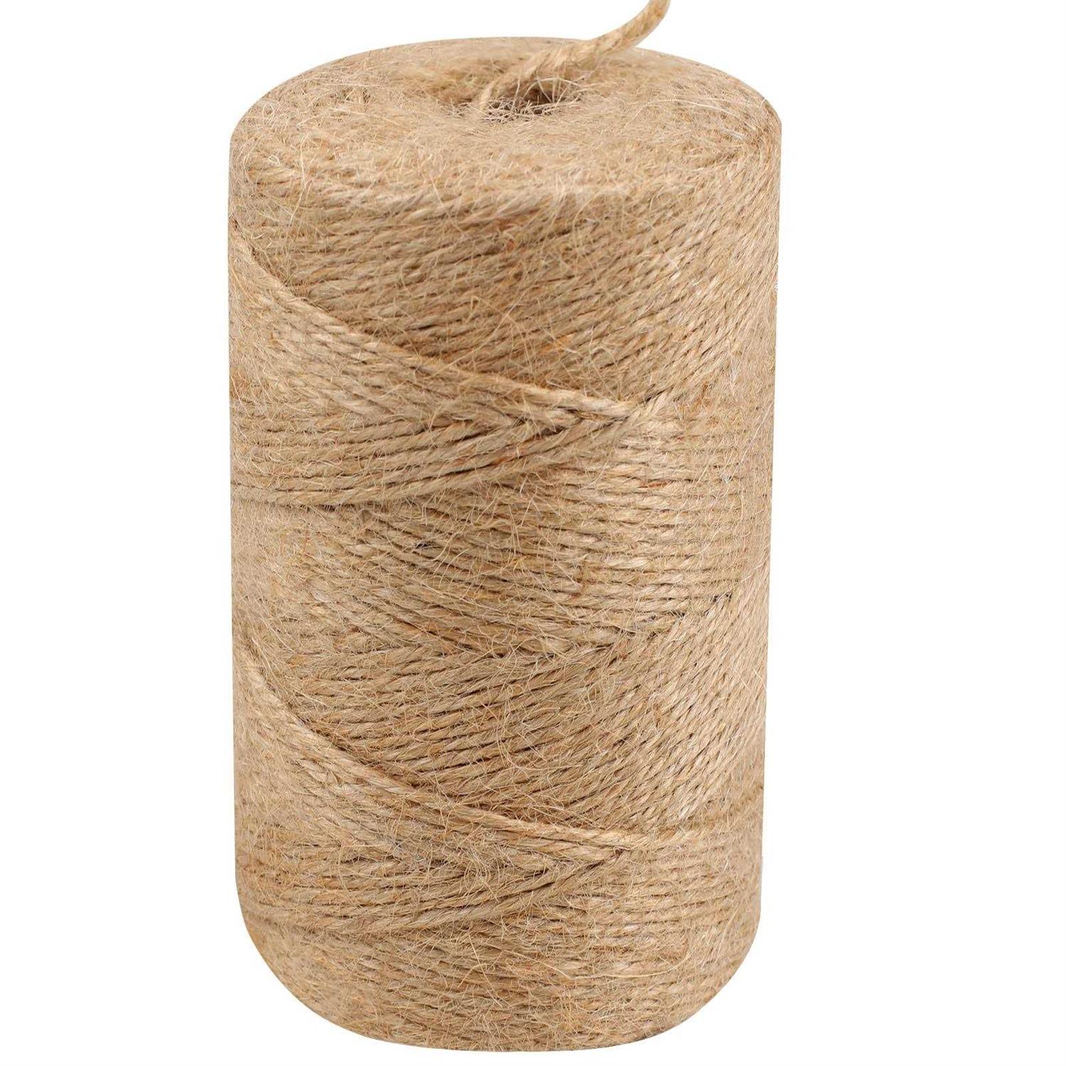 Natural Jute Twine Twine String 3ply Thin Ribbon Hemp Twine - Inhomebuy