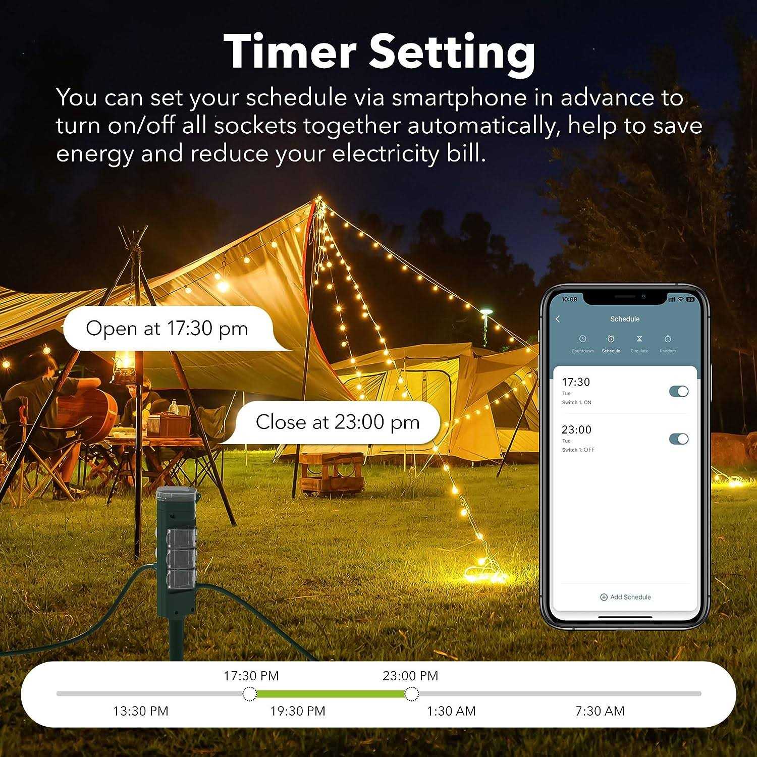 Outdoor Smart Plug Etekcity Outdoor WiFi Outlet with 2 - Inhomebuy