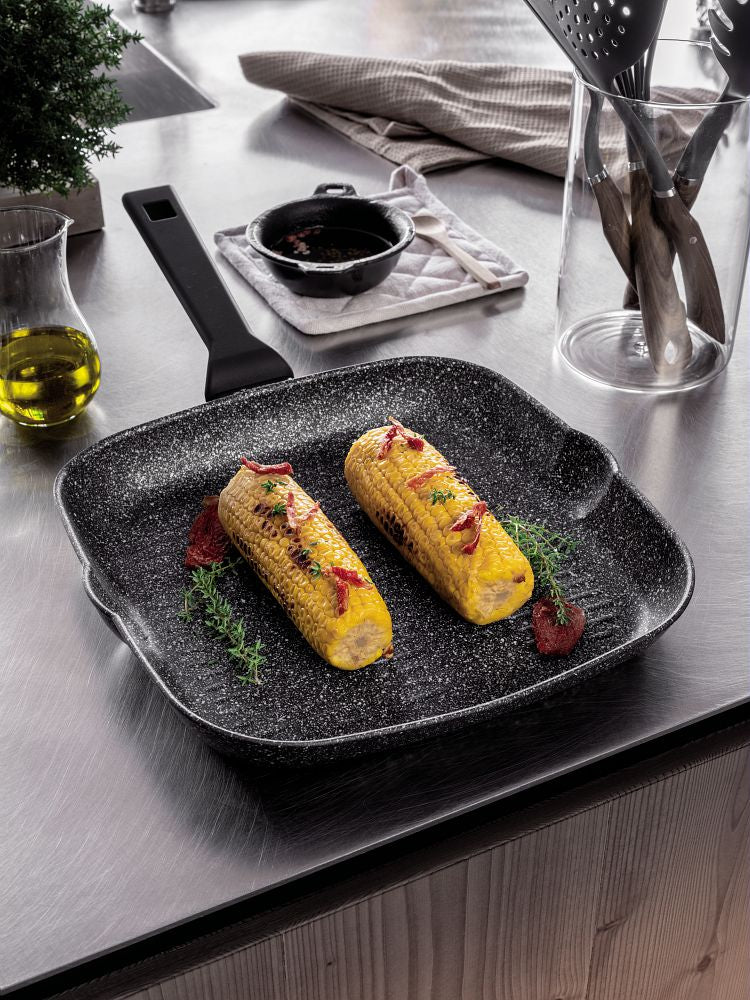 Authentika Linea Square Grill 28cm - Inhomebuy