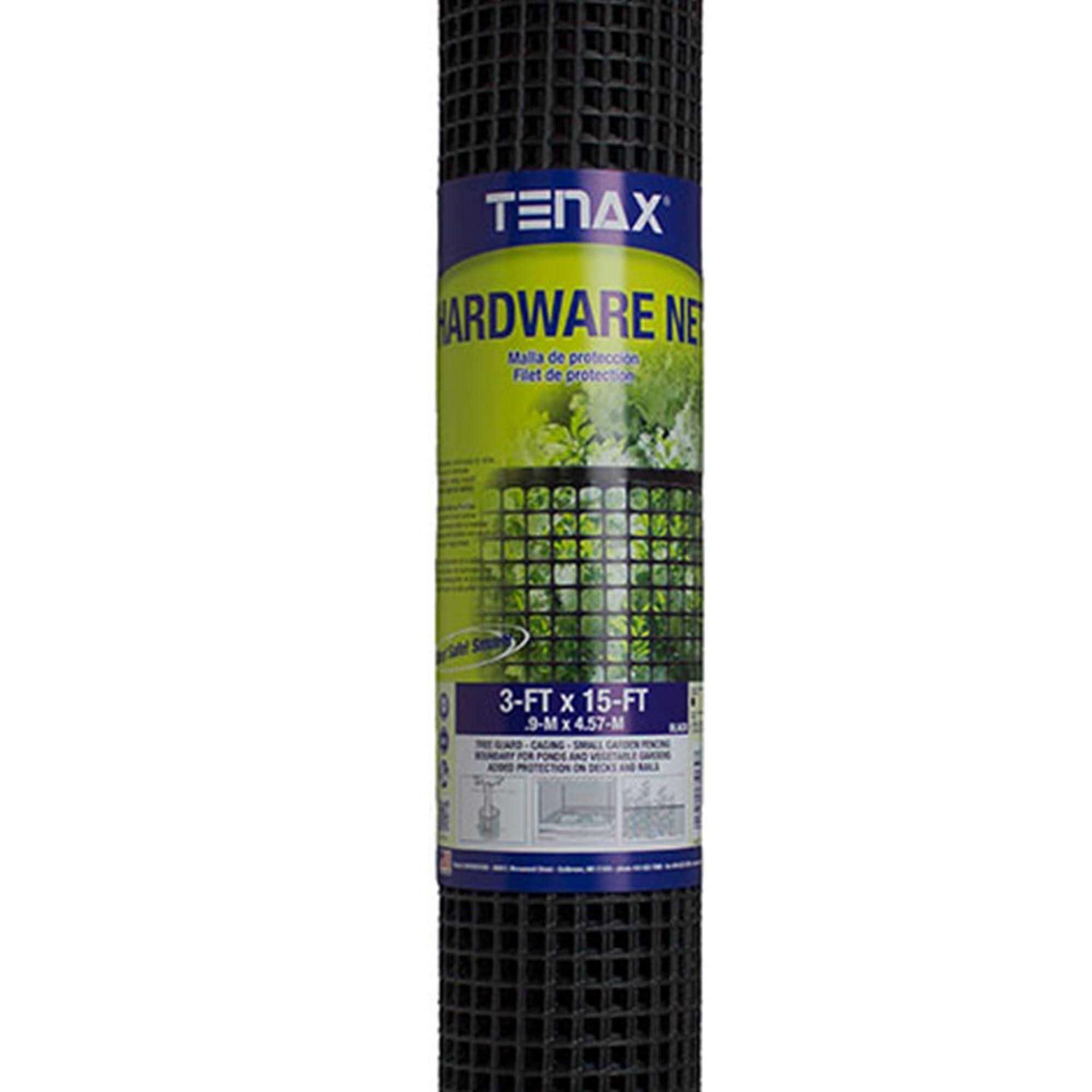 Tenax 3 ft. H x 25 ft. L Polypropylene Multi-Purpose Netting - Inhomebuy
