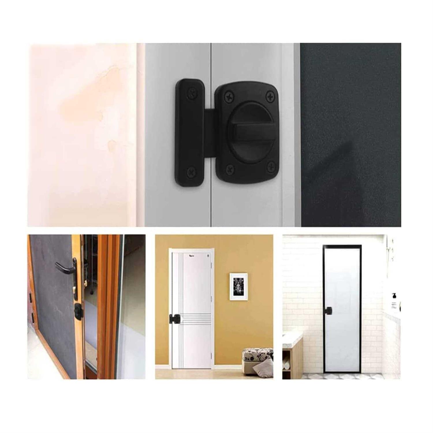 Security Door Lock Bolt Lock Solid revolving Door Lock pet Door Lock - Inhomebuy
