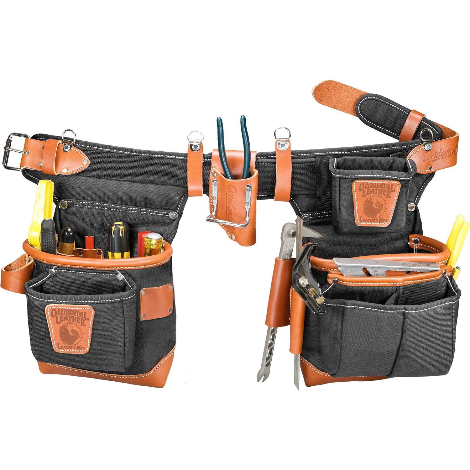 Occidental Leather Adjust-to-Fit FatLip Tool Bag Set - Inhomebuy