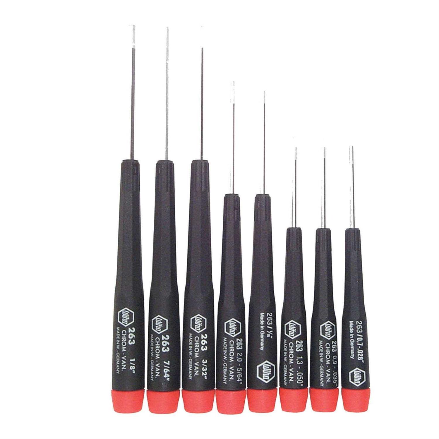 Wiha 26197 7-Piece Precision Slotted/Phillips Screwdriver Set - Inhomebuy