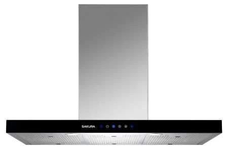 Sakura Kitchen Rangehood | M3000-36HS | 36'' wide, Wall Mount, Chimney Style, brushed s/s - Inhomebuy