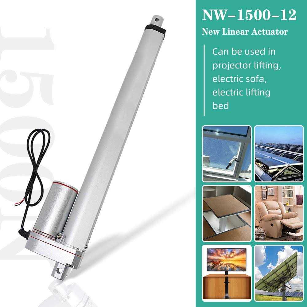 Eco-worthy Heavy Duty 330lbs Solar Tracker Linear Actuator Multi-function - Inhomebuy