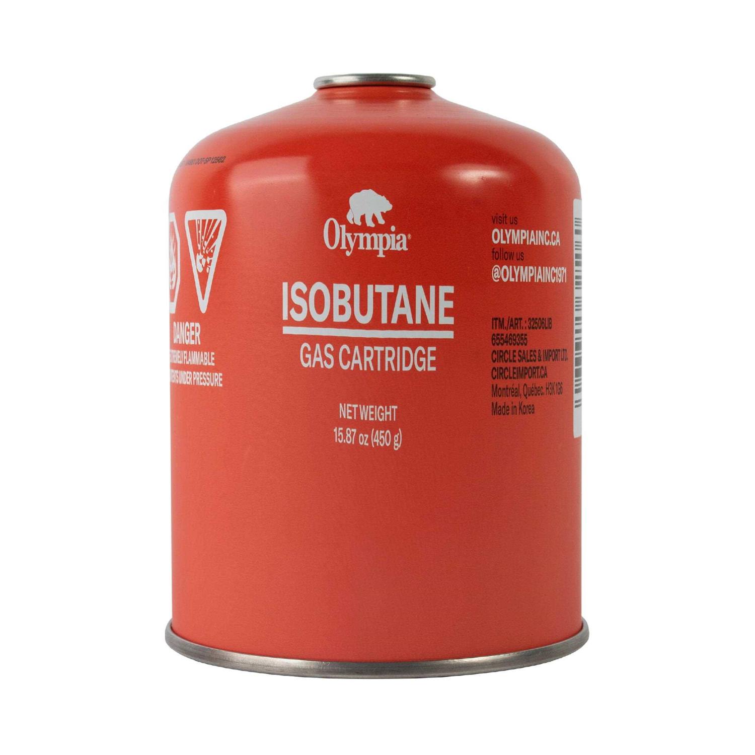 Olympia Brand Isobutane / Propane Mix Fuel Cartridge - Inhomebuy