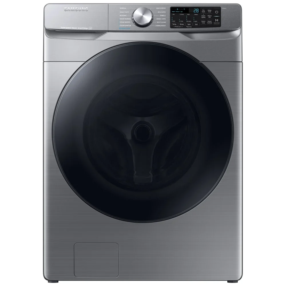 SAMSUNG 27 IN 5.2 CU FT. FRONT LOAD WASHER WITH SUPERSPEED FEATURE - WF45B6300AP/US - Inhomebuy