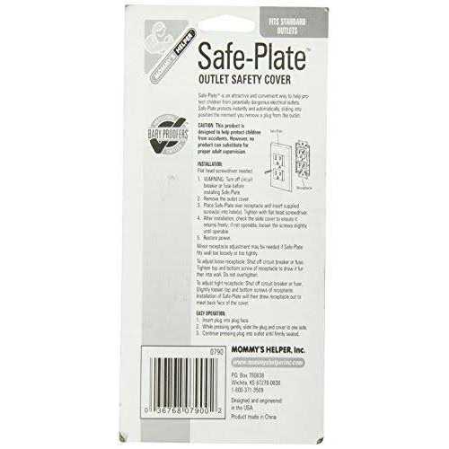 Mommy’s Helper Mommys Helper Safe Plate Electrical Outlet Covers Standard - Inhomebuy