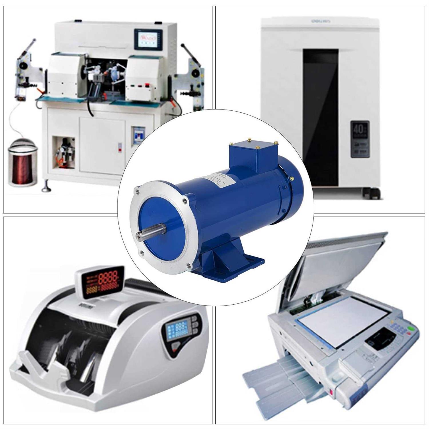 VEVOR Dc Motor,Rated Speed 1750 Rpm,1HP 12V Electric Motor Permanent Magnet Motor ZLDJ123ZYT12-1001V0 - Inhomebuy