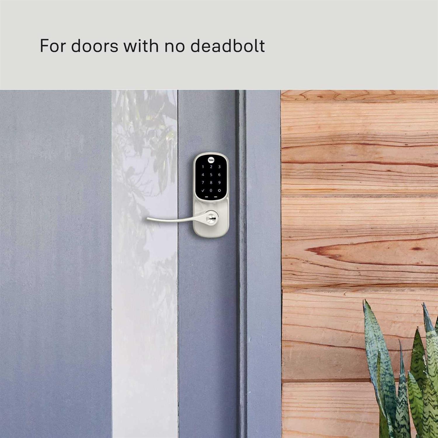 Yale Assure Lever Wi-Fi Keypad Smart Lever Lock - Inhomebuy