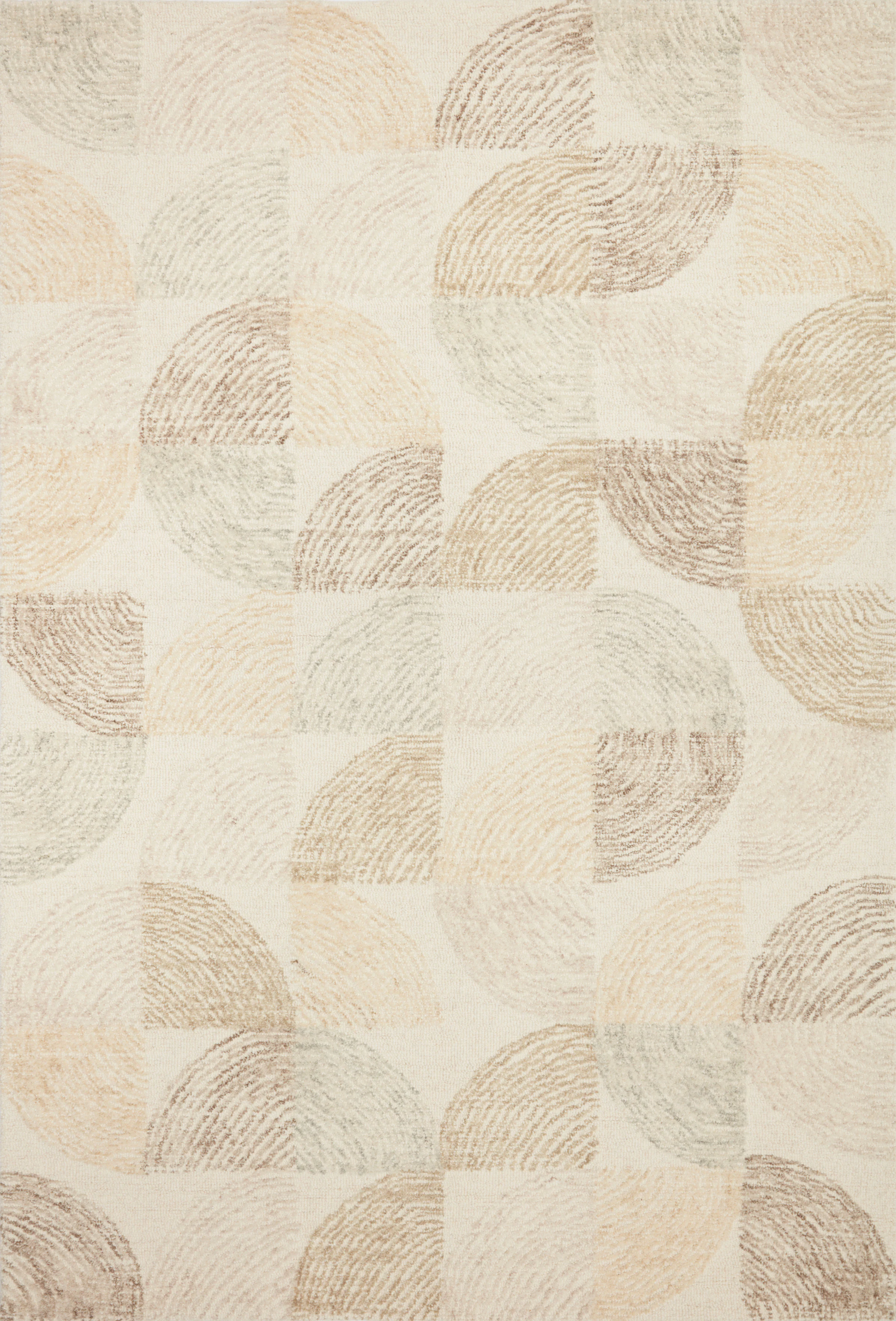 Loloi Rugs Milo Collection Rug in Pebble, Multi - 7'9