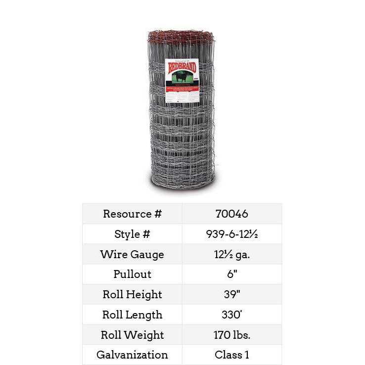 Red Brand Monarch 330 ft Field Fence - Inhomebuy