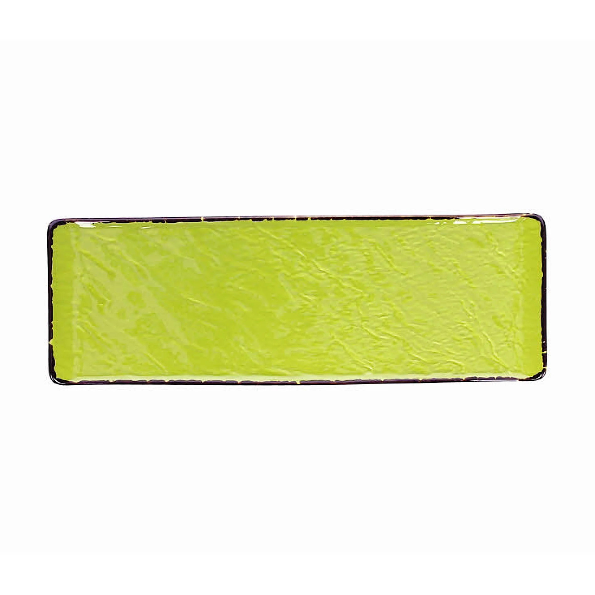 Vulcania Rect.Plate 30x10cm Green - Inhomebuy