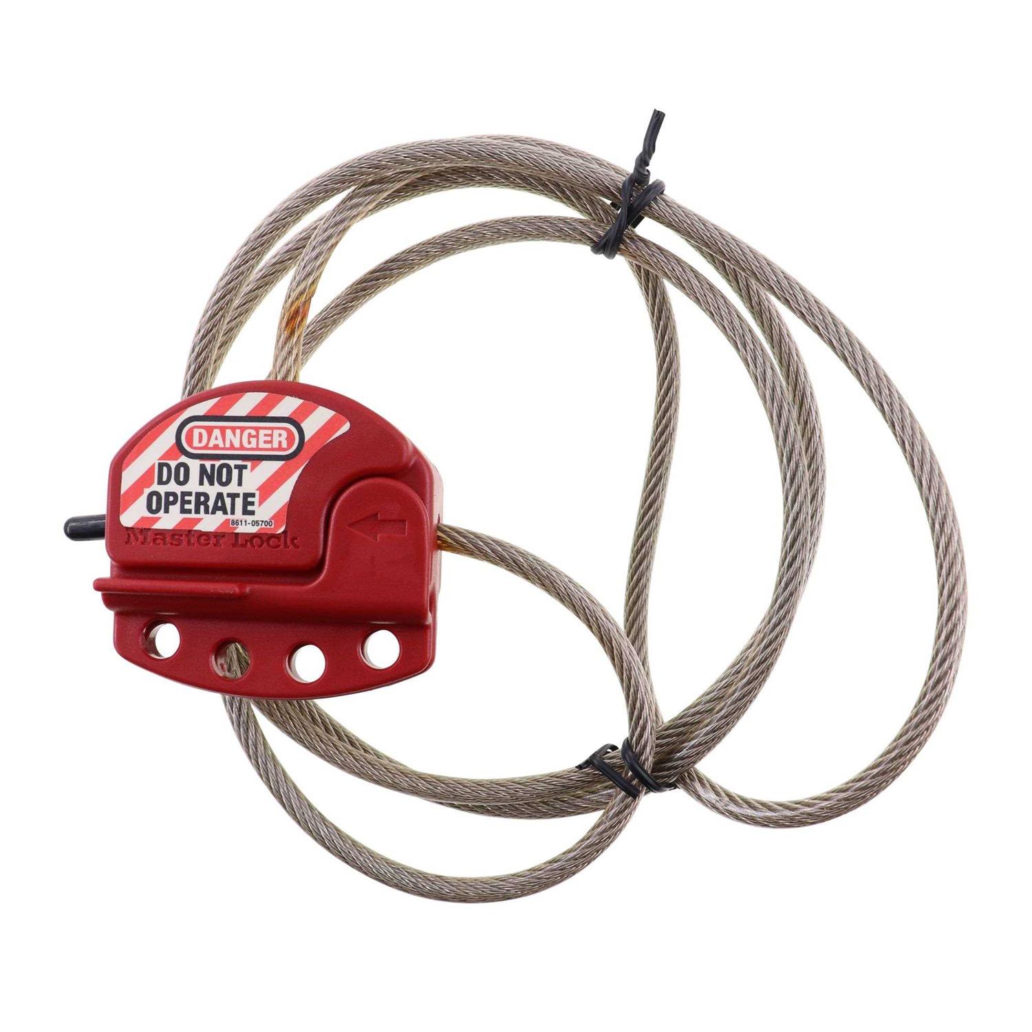 Master Lock Adjustable Cable Lockout S806 - Inhomebuy