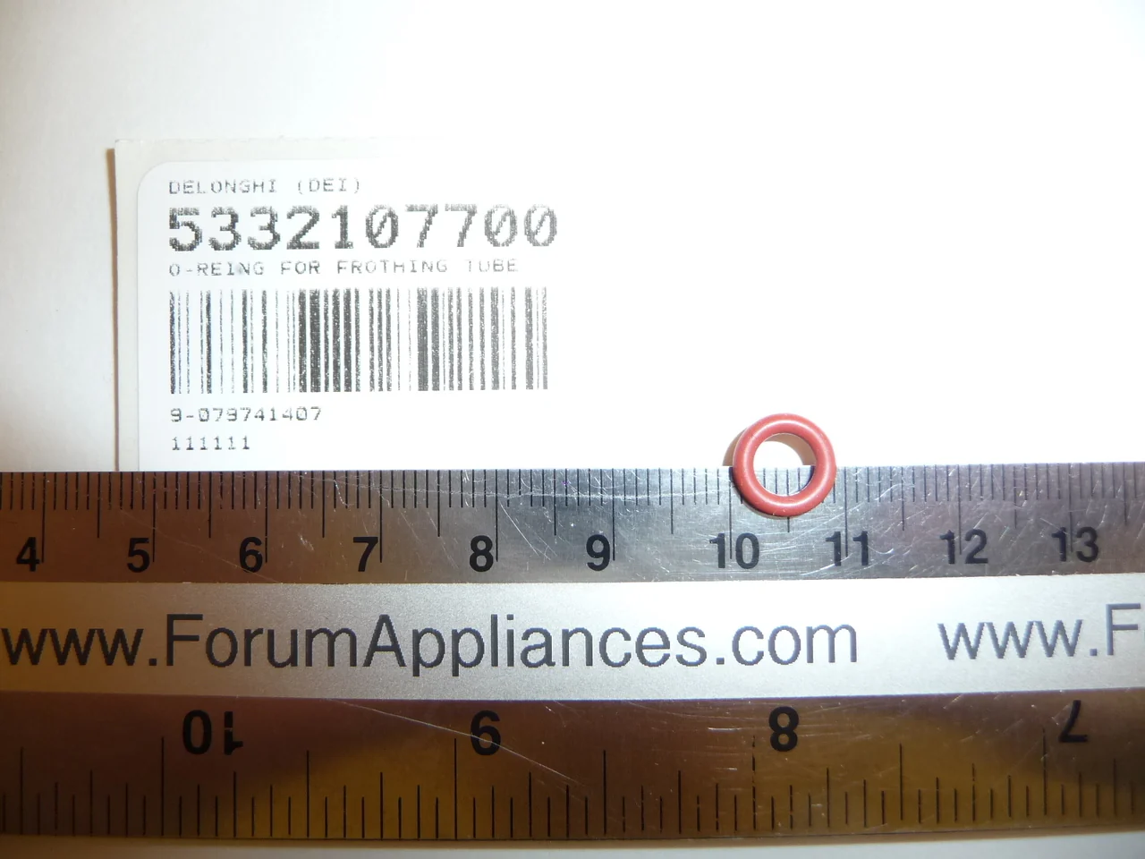 O-Ring (Red) for BAR-41, EC-702, EAM-3*00, ESAM-2*00, ESAM-3*00, ESAM-5*00 [DISCONTINUED] - Inhomebuy