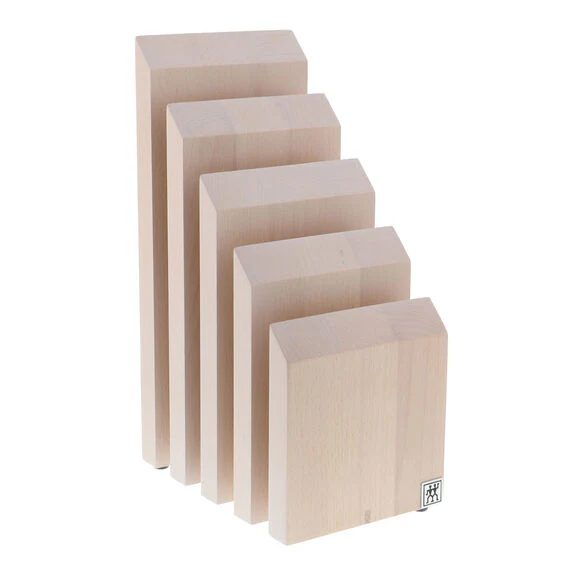 ZWILLING Upright Italian Magnetic Knife Block in White Beechwood, Storage Series - Inhomebuy