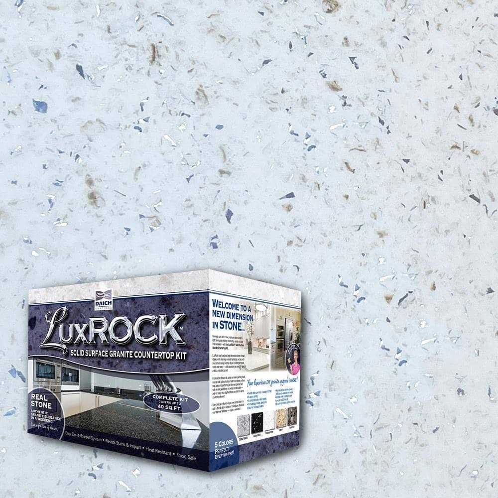 DAICH LuxRock Solid Surface Granite Countertop Kit LX-SSGU - Inhomebuy