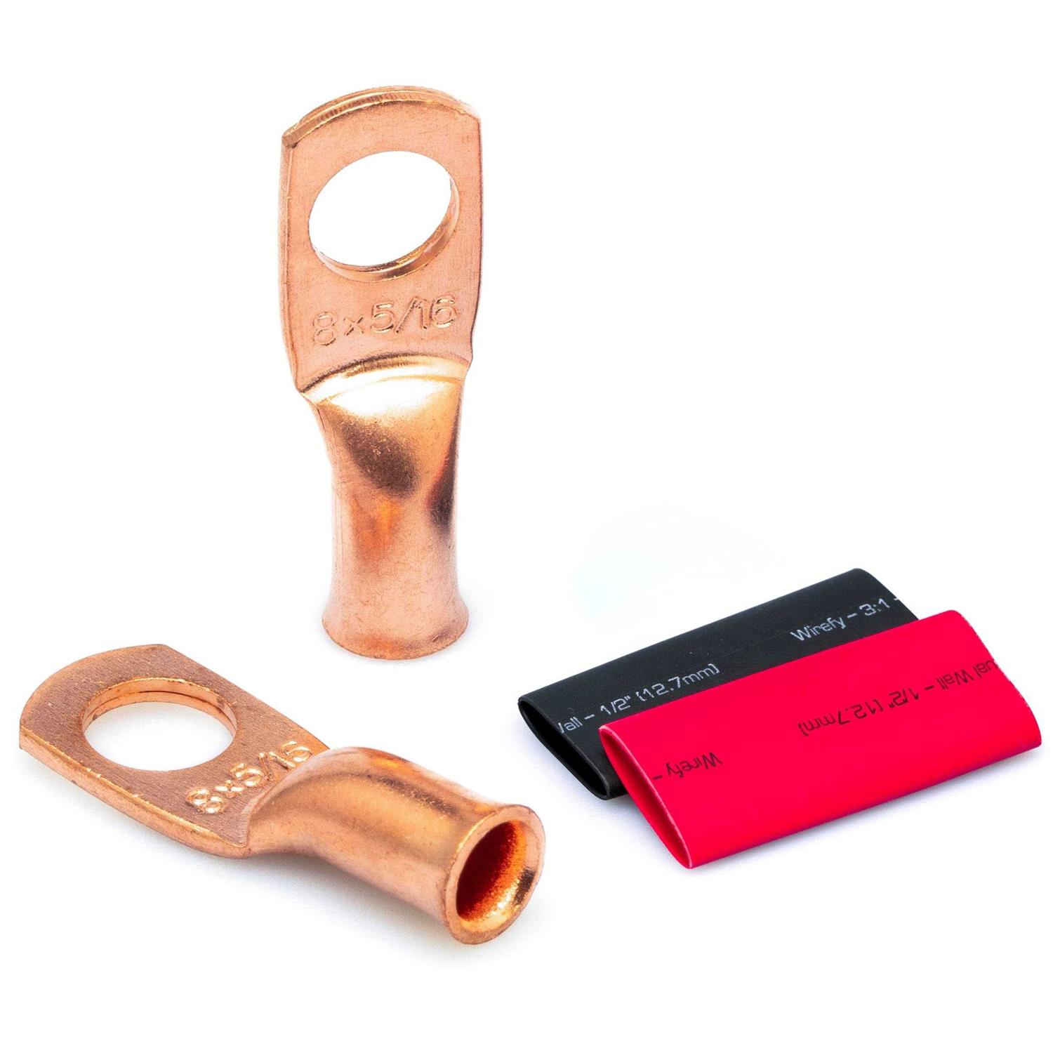 Wirefy Gauge Wire Lugs Copper Cable Lugs - Inhomebuy