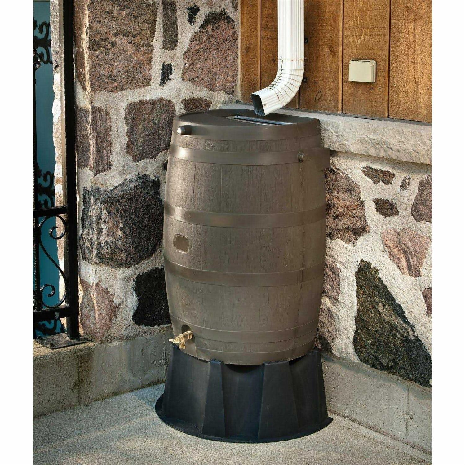 RTS Home Accents 50 Gallon Rain Barrel - Inhomebuy