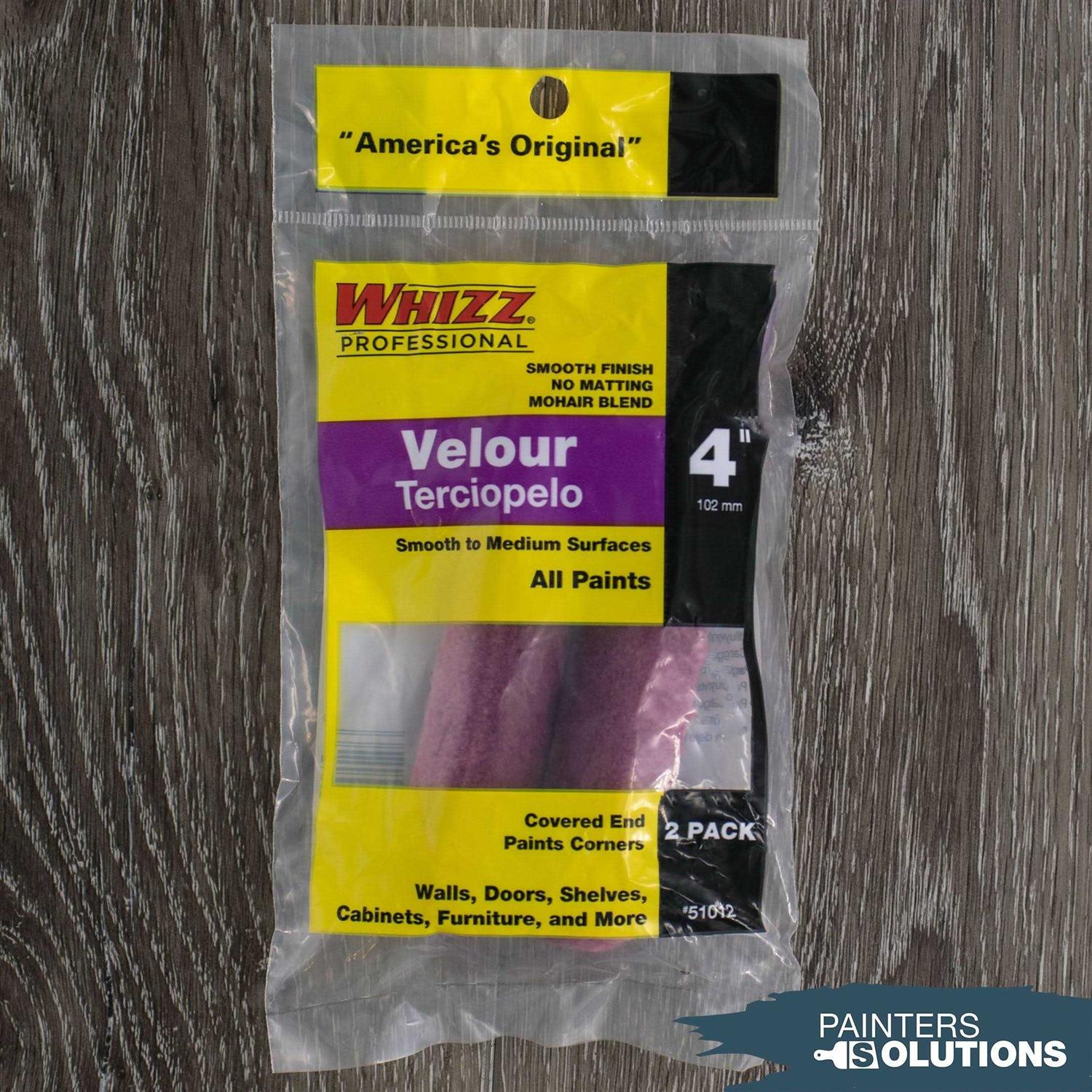 Whizz 4-in Cabinet and Door Foam Mini Paint Roller - Inhomebuy