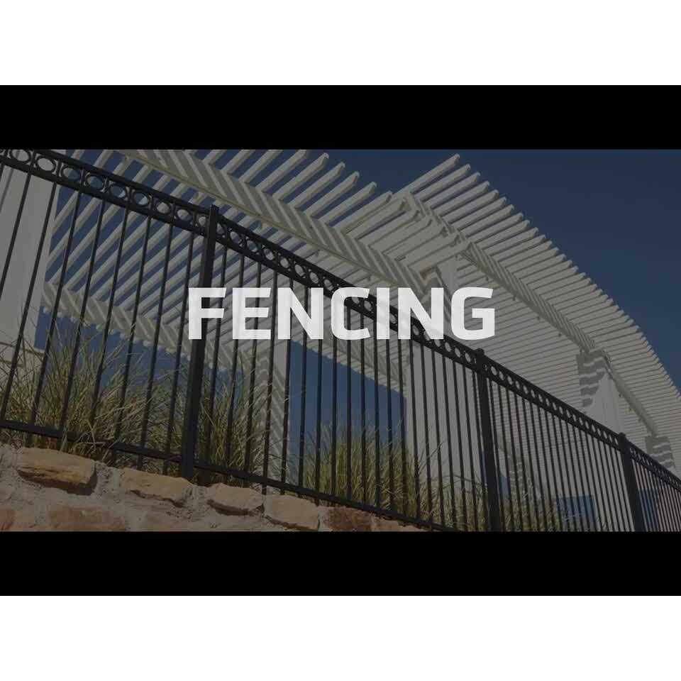 Fortress Building Products Versai 4-ft H x 5-ft W Gloss Black Powder-coated Galvanized Steel Spaced Picket Flat-top Privacy Walk-thru Fence Gate - Inhomebuy