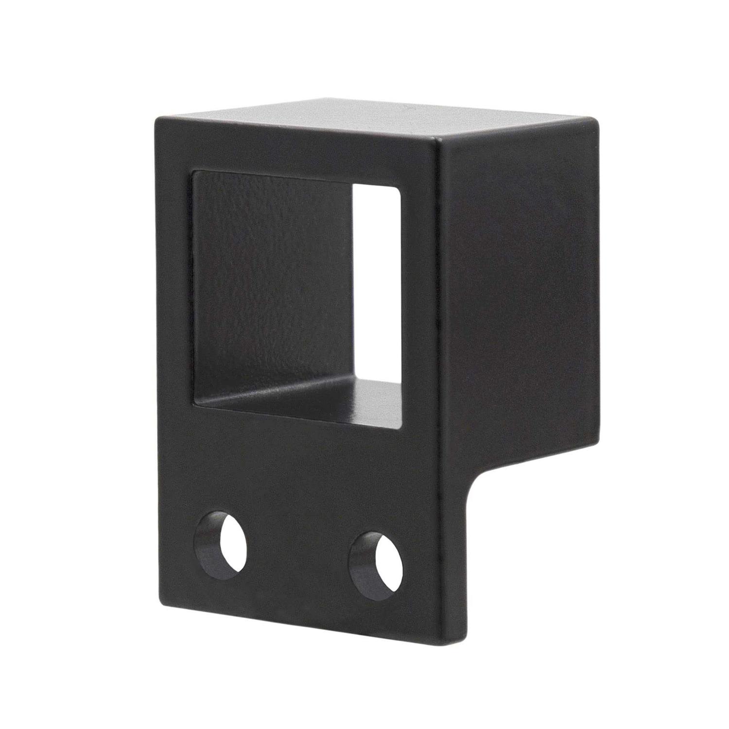 Plum Fittings Aluminum Fence Standard Wall Mount 1 x 1 Rails - Inhomebuy