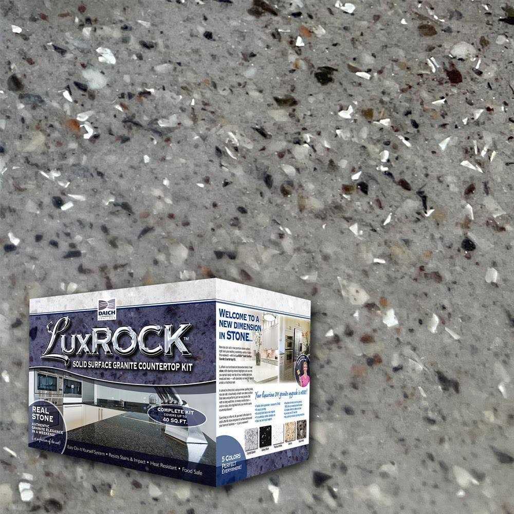 DAICH LuxRock Solid Surface Granite Countertop Kit LX-SSGU - Inhomebuy