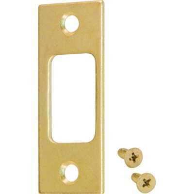 Defender Security Brass Door Reinforcer - Inhomebuy