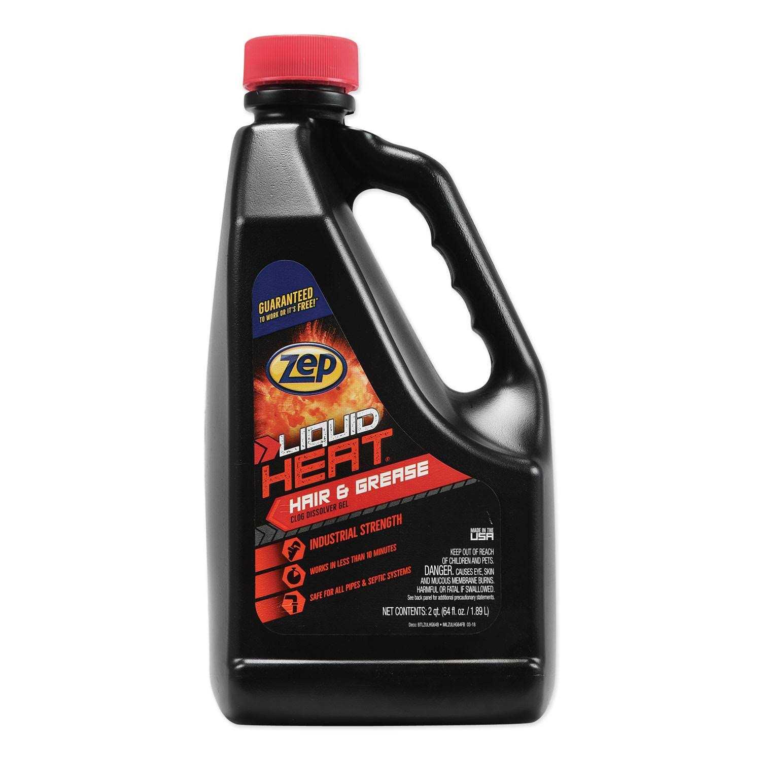Zep Liquid Heat Drain Opener Gel - Inhomebuy