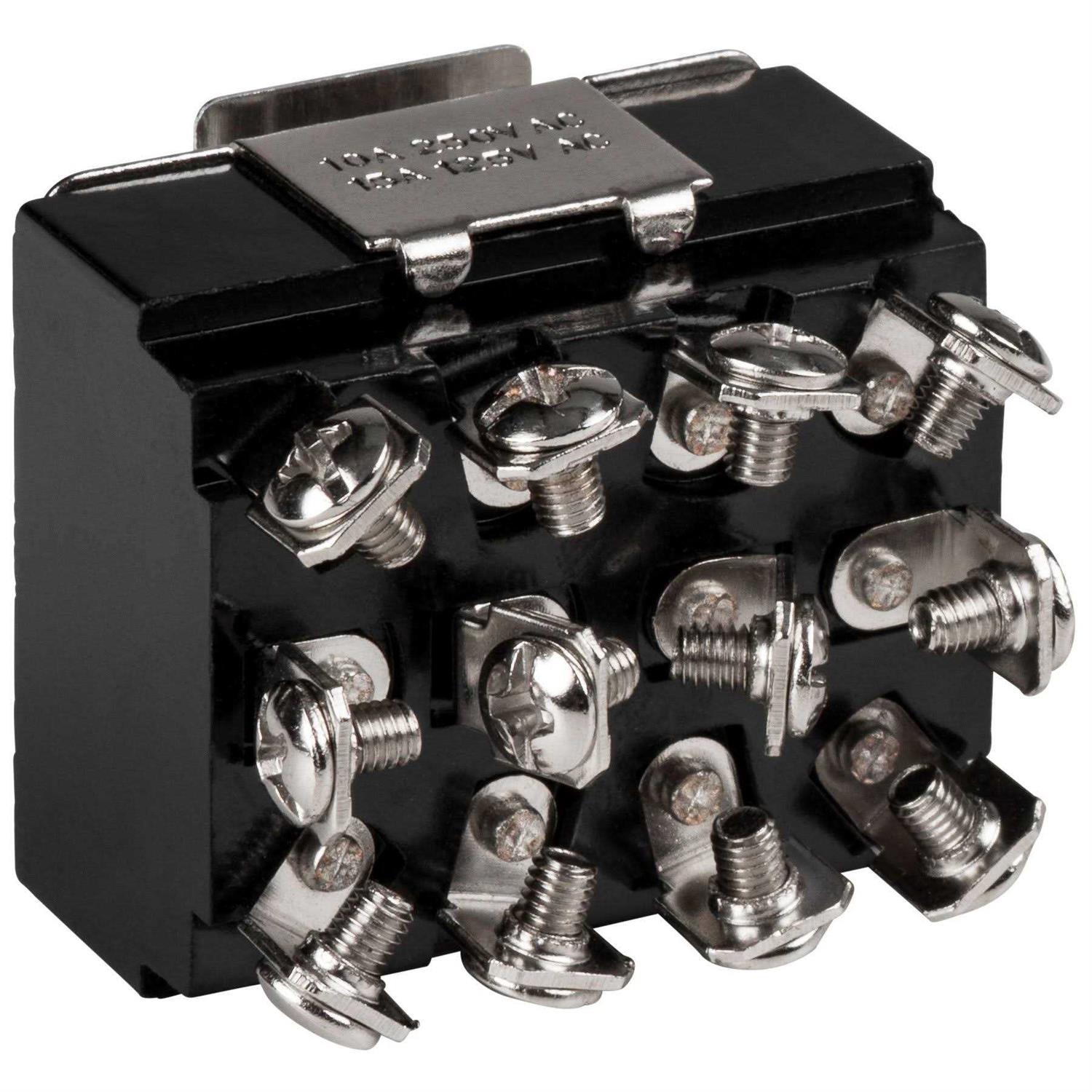 Parts Express 3-12V 2A Regulated 6-Way DC Power Supply - Inhomebuy