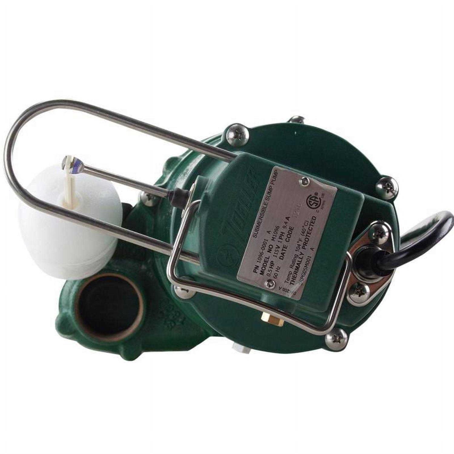 Zoeller N53 Non-Automatic Cast Iron Sump Pump 53-0002 - Inhomebuy