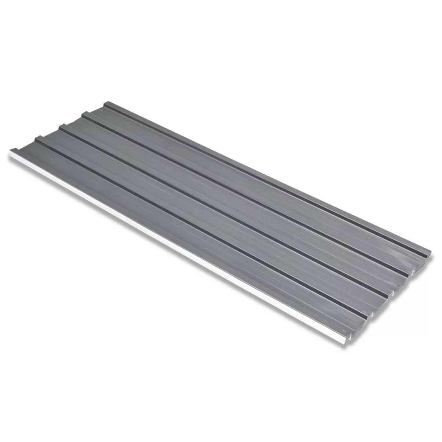 vidaXL Roof Panels 12 pcs Galvanized Steel - Inhomebuy