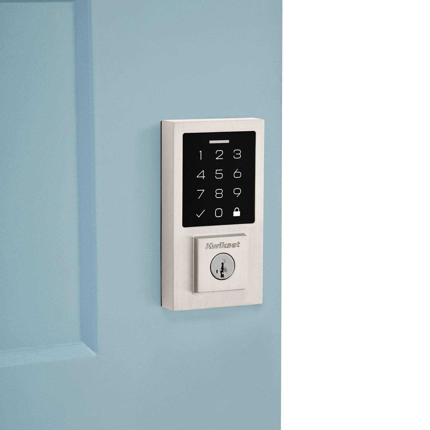 Kwikset SmartCode 260 Keyless Electronic Keypad Deadbolt Microban Protected Keypad - Inhomebuy