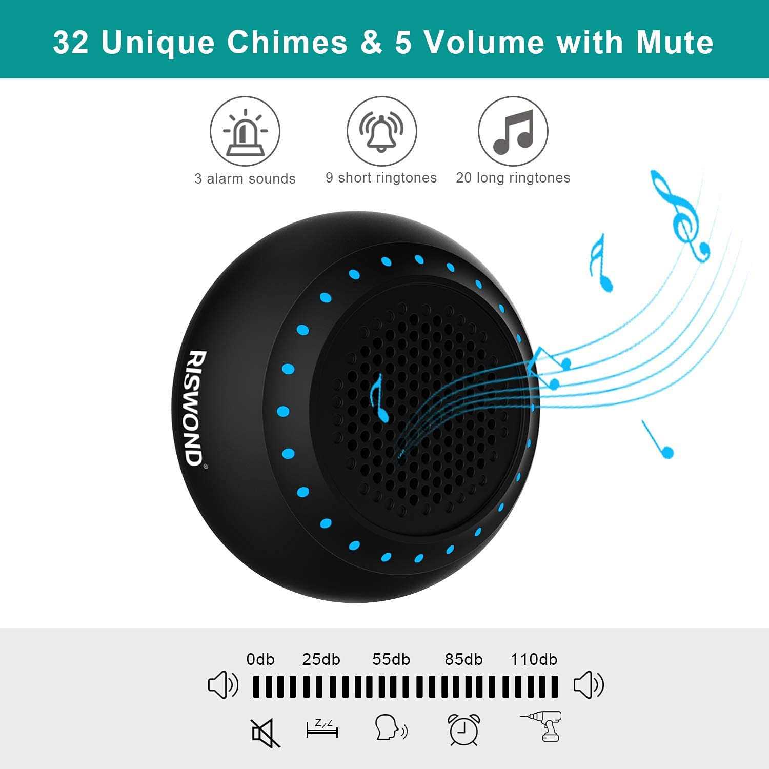 Door Chime for Business When Entering Shopkeepers Bell for Door Opening - Inhomebuy