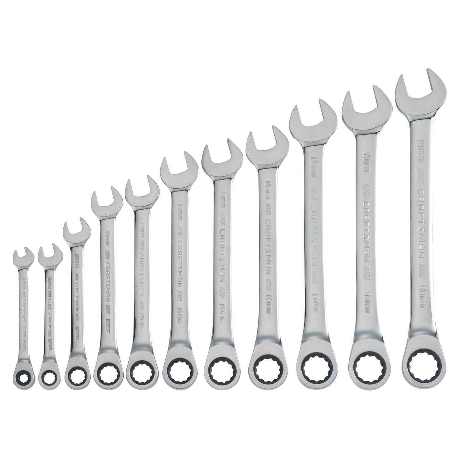 Craftsman 11 Piece 1/4 Drive Metric 6 Point Deep Socket Set - Inhomebuy