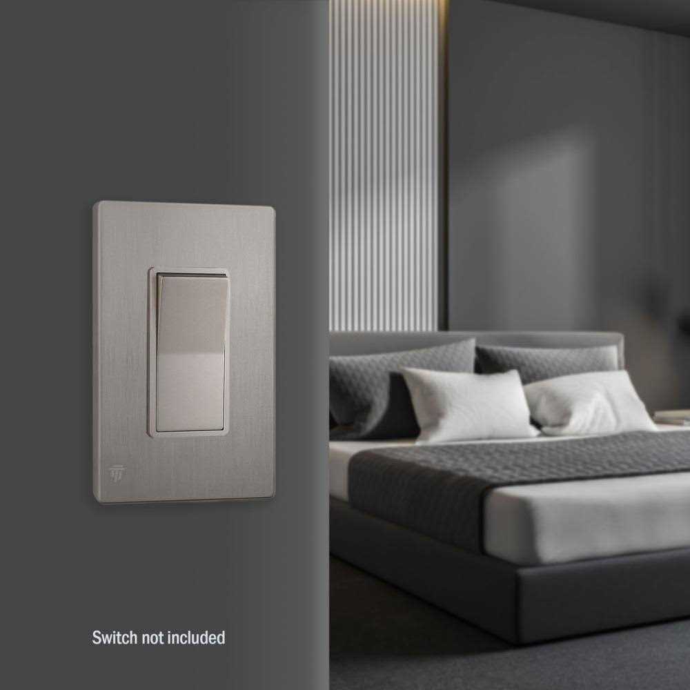 Enerlites Elite Series Screwless Decorator Wall Plate Child Safe Outlet Cover - Inhomebuy