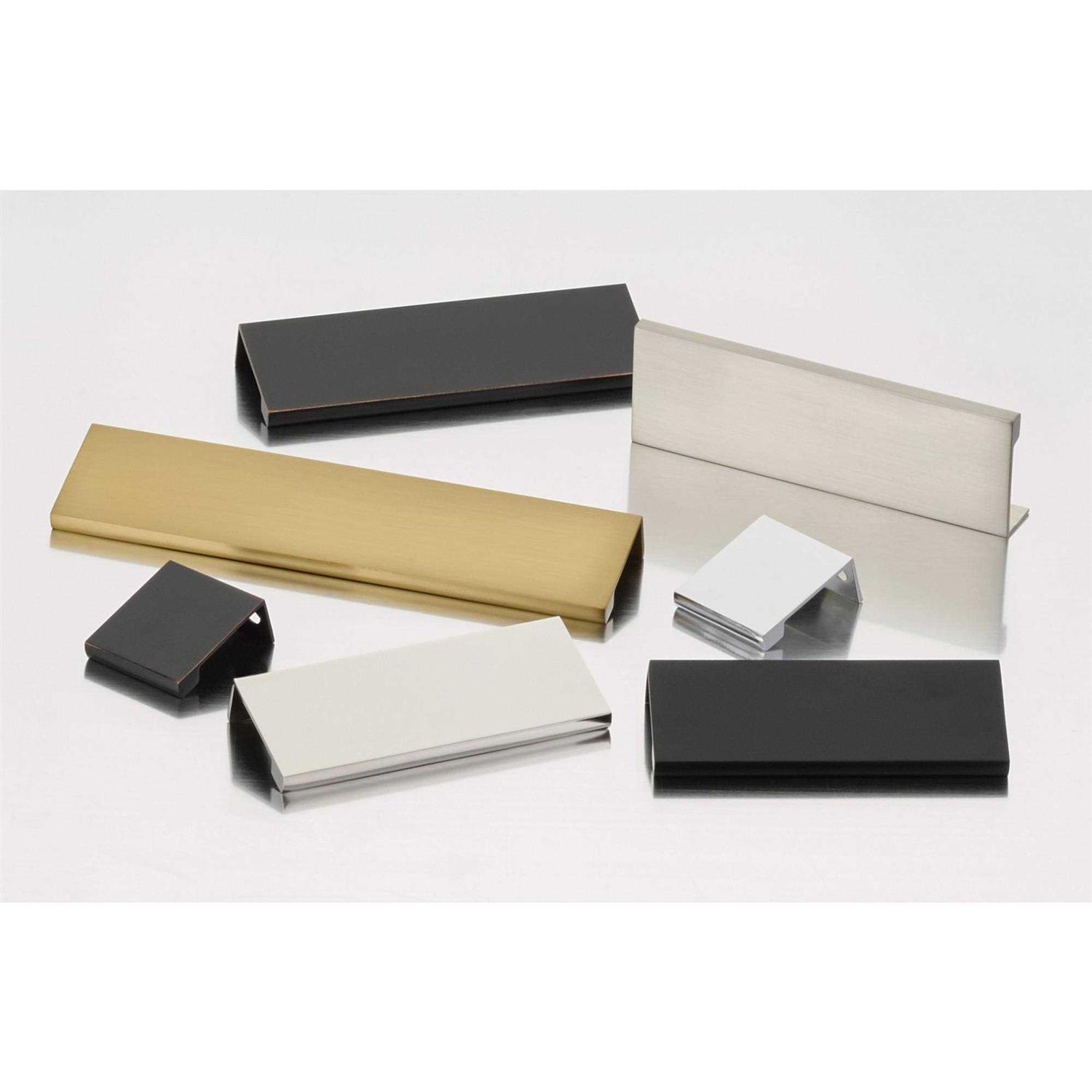 Emtek 87110US4 4 Inch Center to Center Cabinet Edge Pull - Inhomebuy