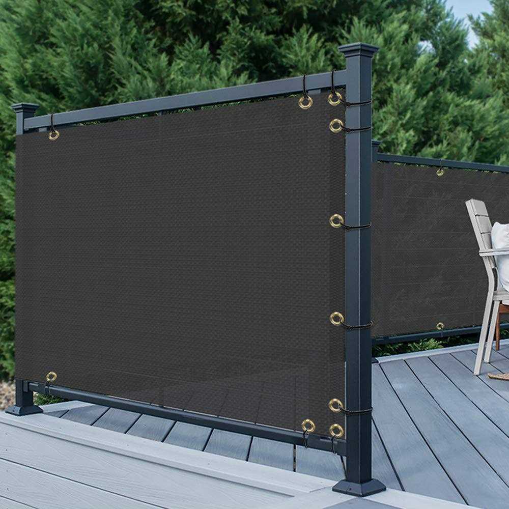 TANg 3 x Residential commercial Privacy Deck Fence Privacy Screen 200 gSM Weather Resistant Outdoor Protection Fencing - Inhomebuy