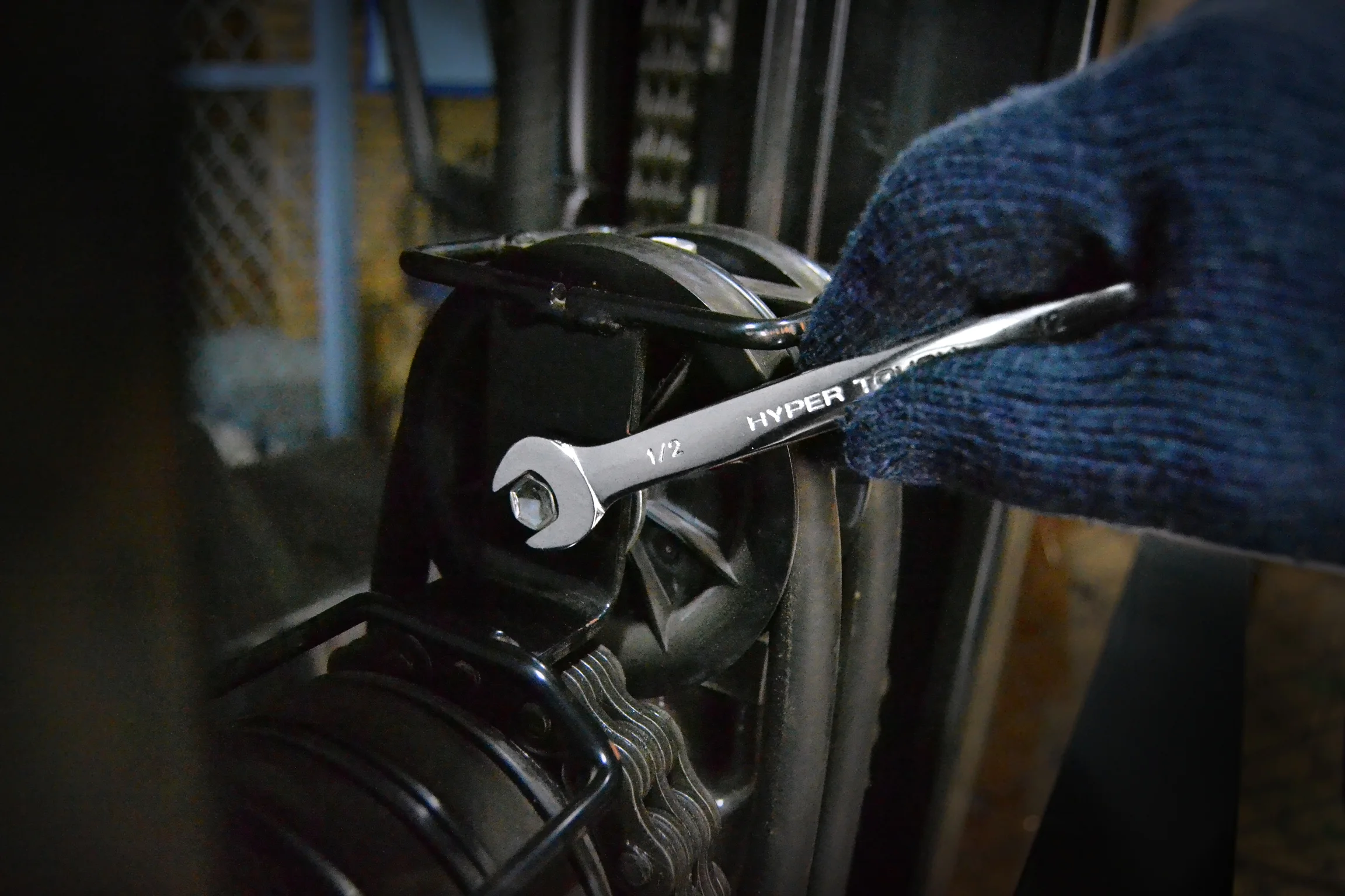 Hyper Tough 5-Piece SAE Jumbo Combination Wrench Set - Inhomebuy