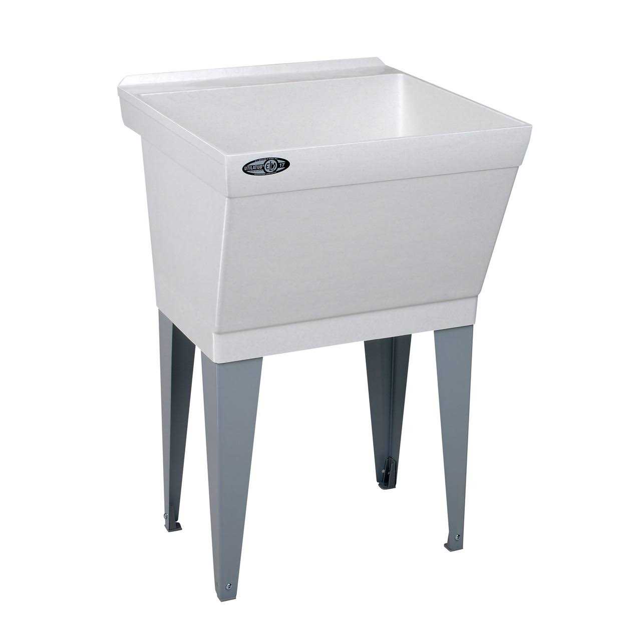 Mustee 15F Laundry Sink - Inhomebuy