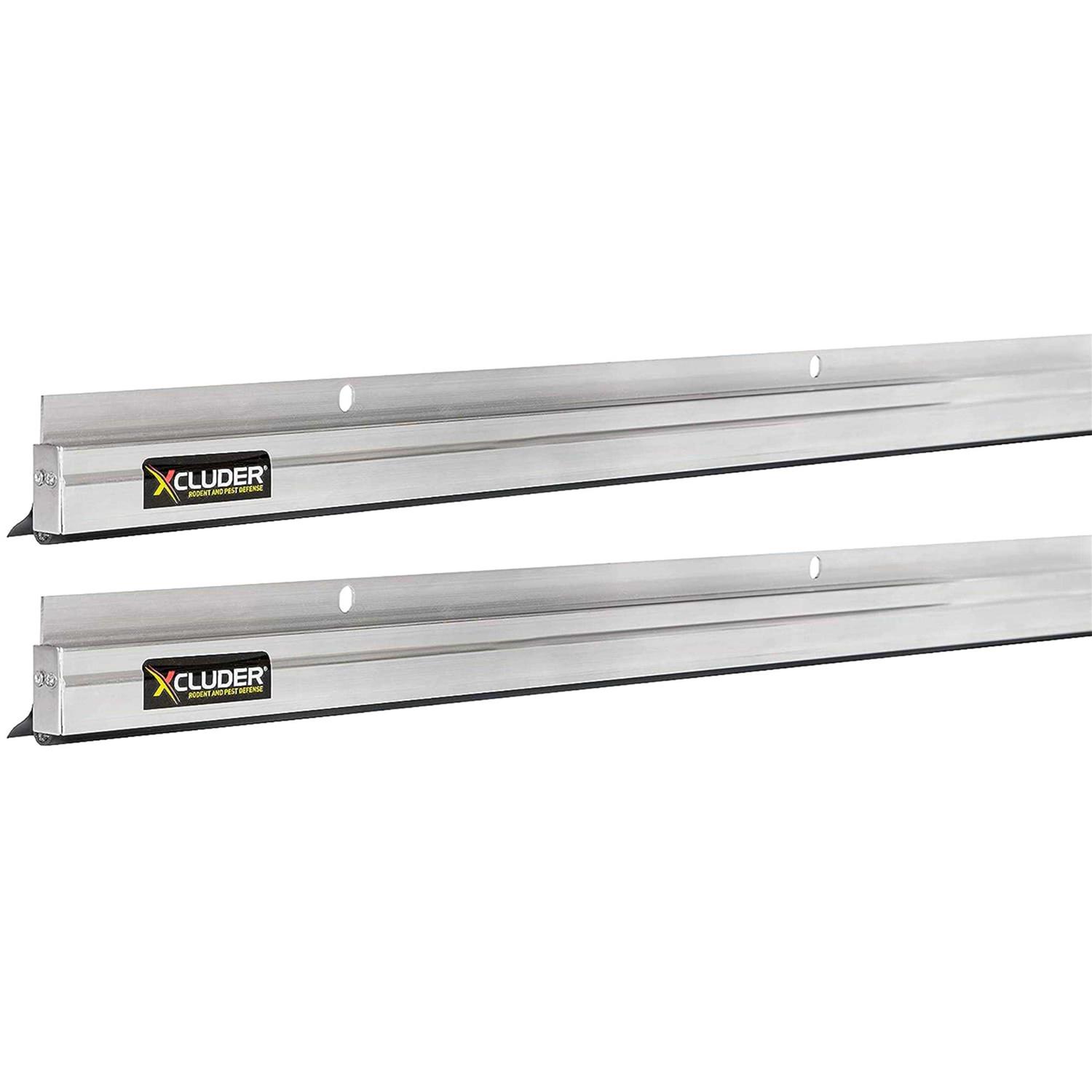 Xcluder 36 Low-Profile Door Sweep Aluminum Seals Out Rodents Pests - Inhomebuy
