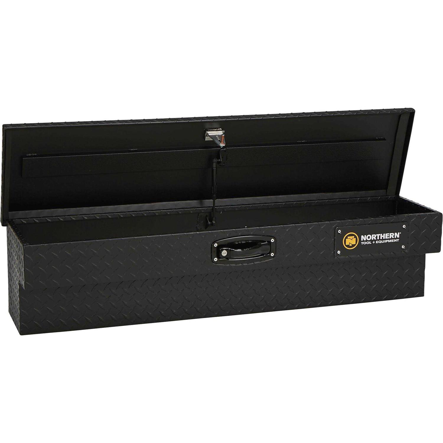 Northern Tool Short Bed Low Profile Crossover Truck Tool Box with Removable Tray - Inhomebuy
