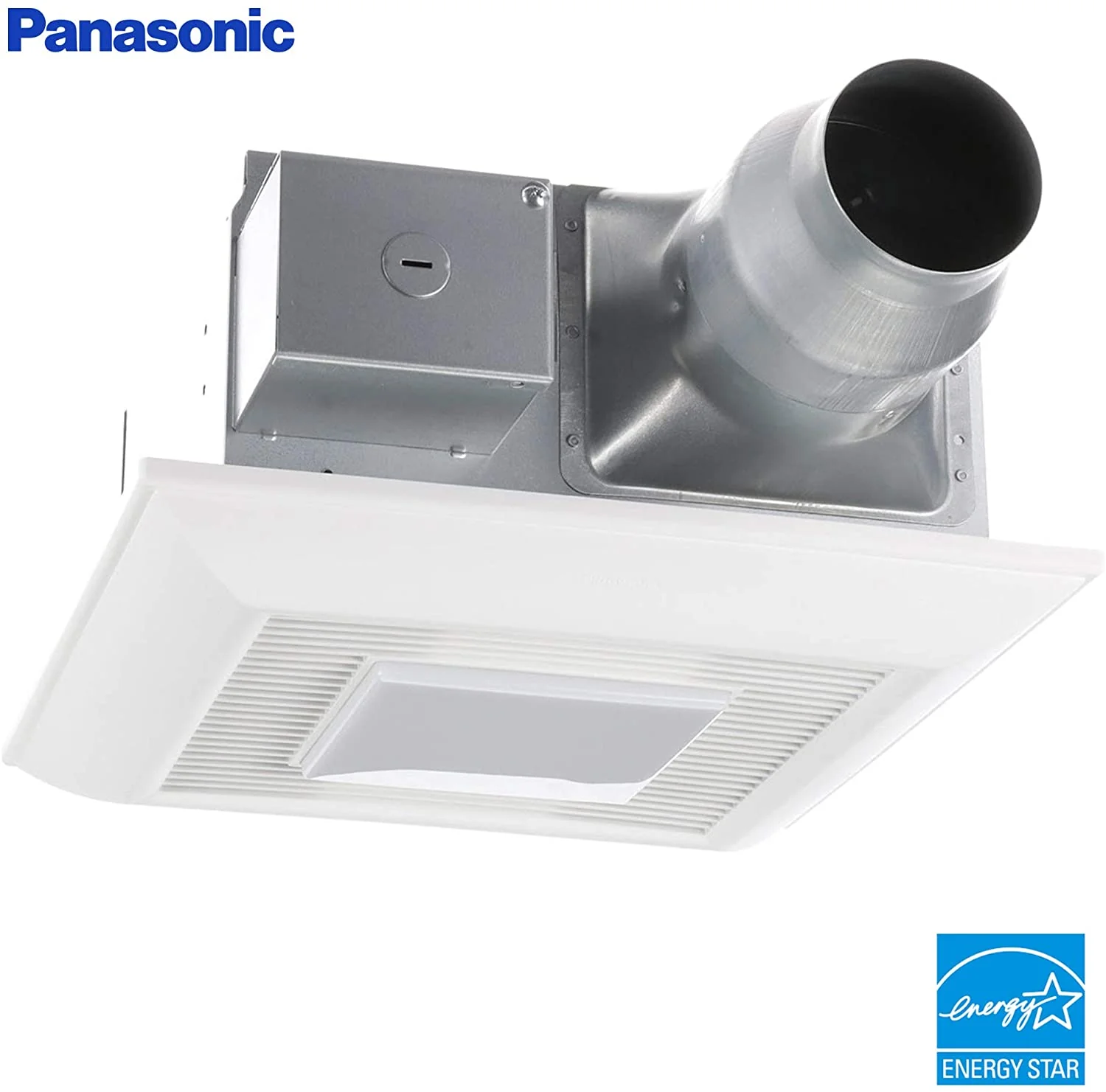 Panasonic Bath Fan Ceiling WhisperFitEZ w/Light | FV-08-11VFL5E - Inhomebuy