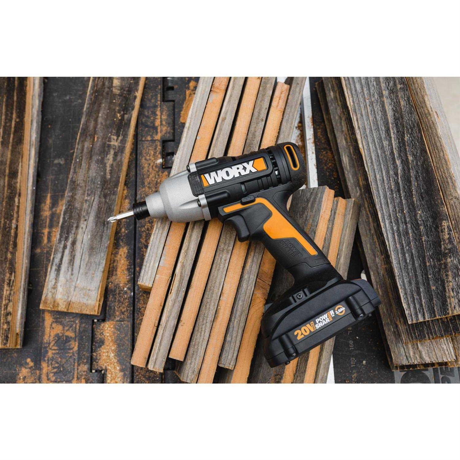 Worx WX255L SD Driver with Screw Holder - Inhomebuy